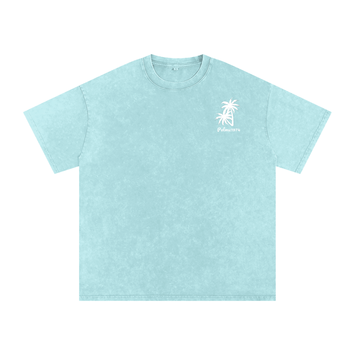Palms Acid Wash Oversize T-Shirt