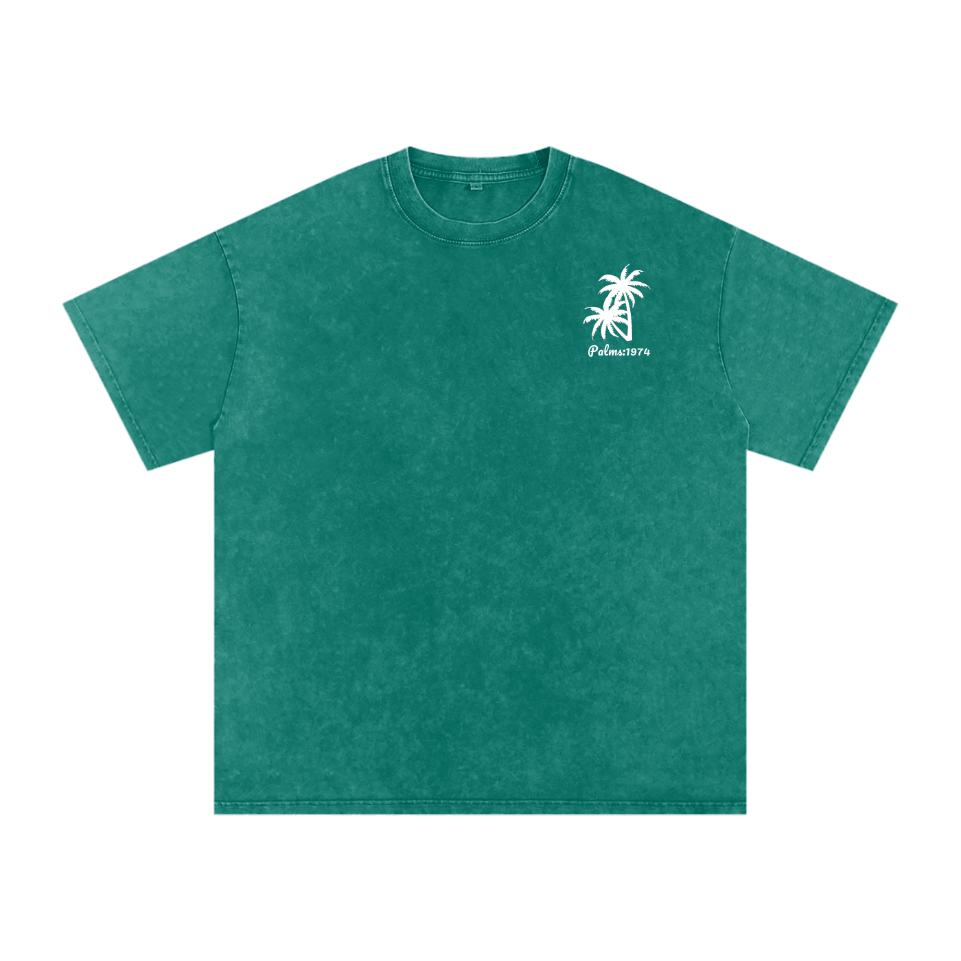 Palms Acid Wash Oversize T-Shirt