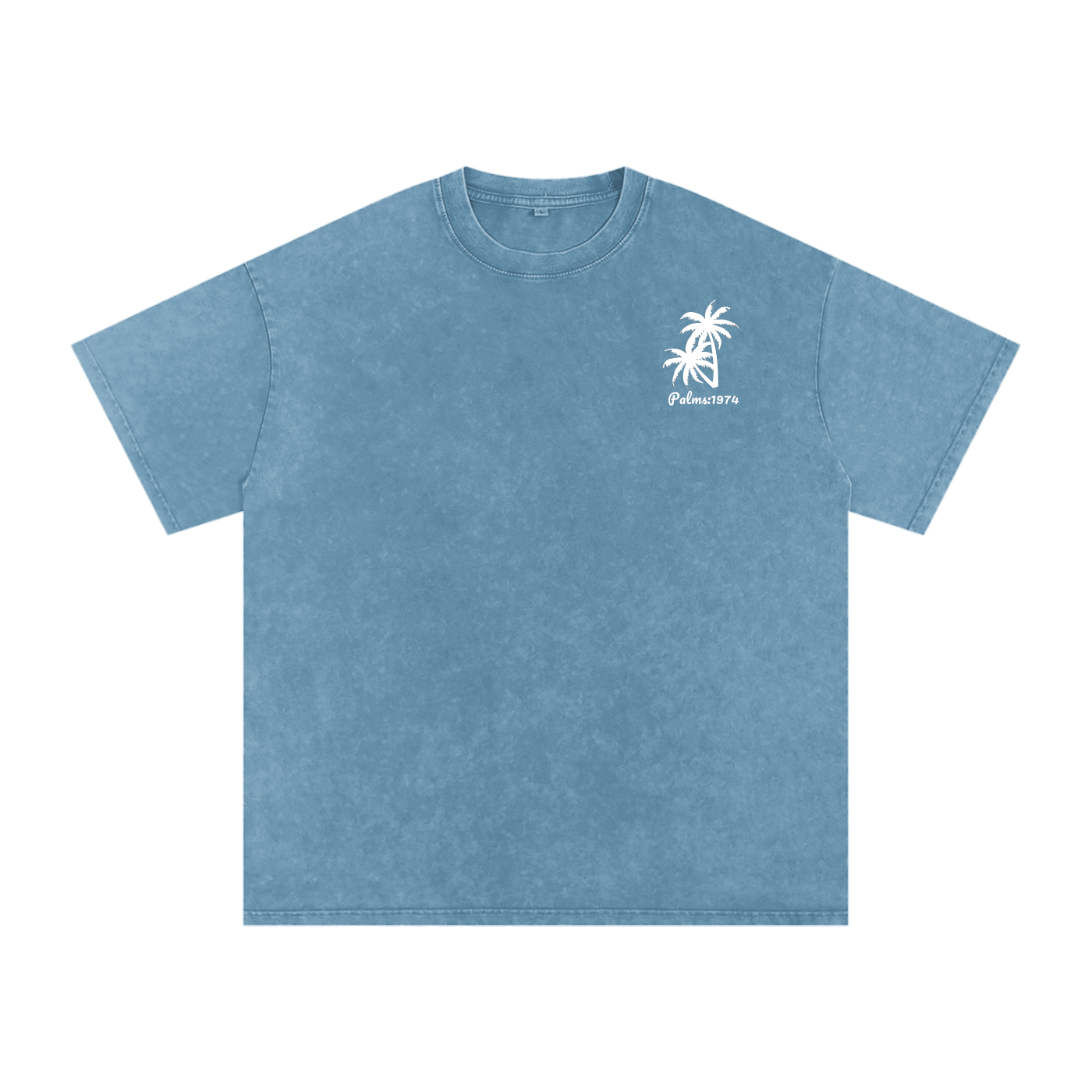 Palms Acid Wash Oversize T-Shirt