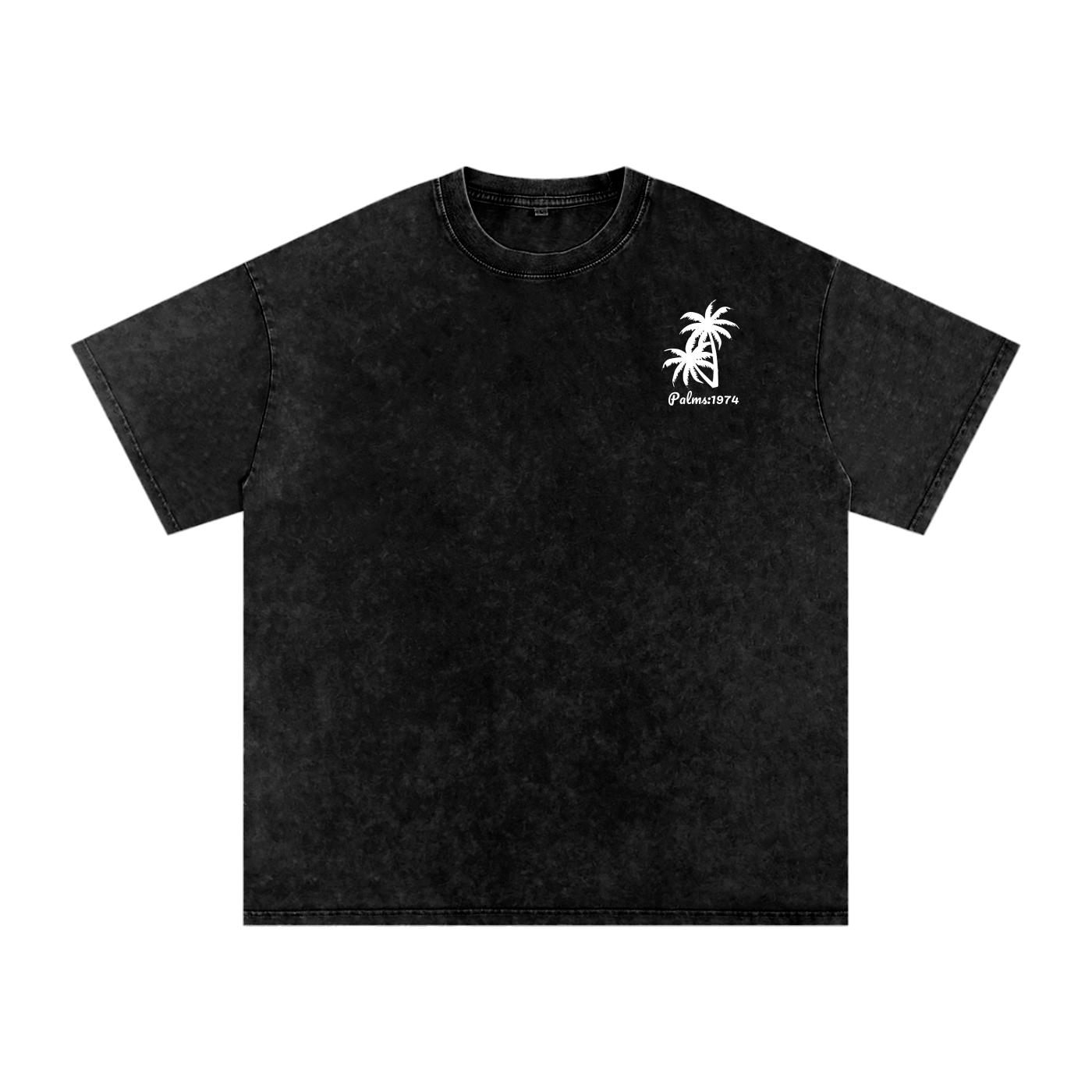 Palms Acid Wash Oversize T-Shirt