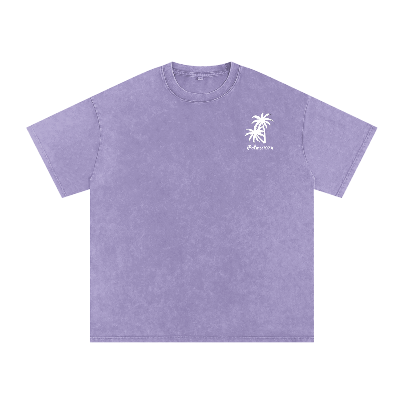 Palms Acid Wash Oversize T-Shirt