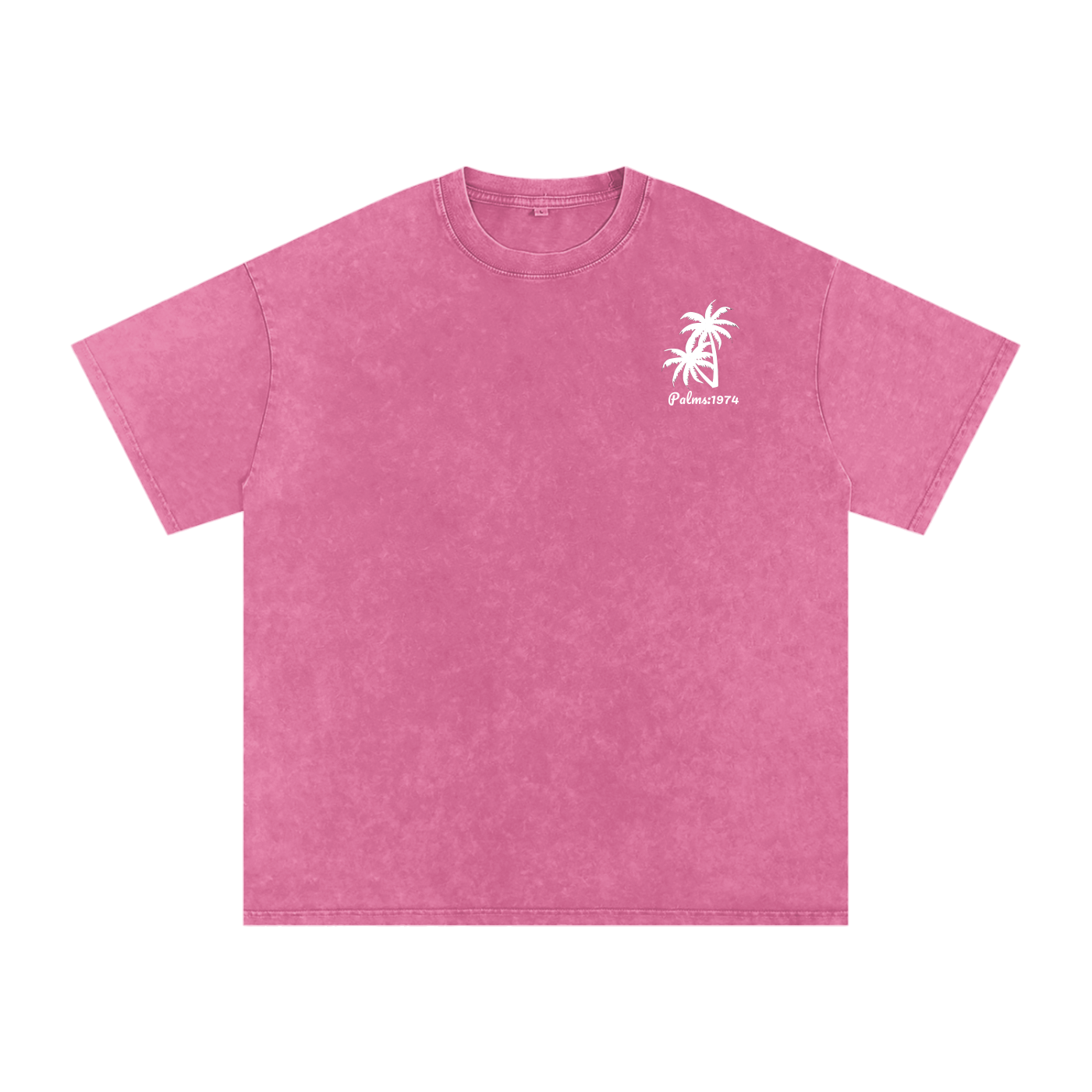 Palms Acid Wash Oversize T-Shirt