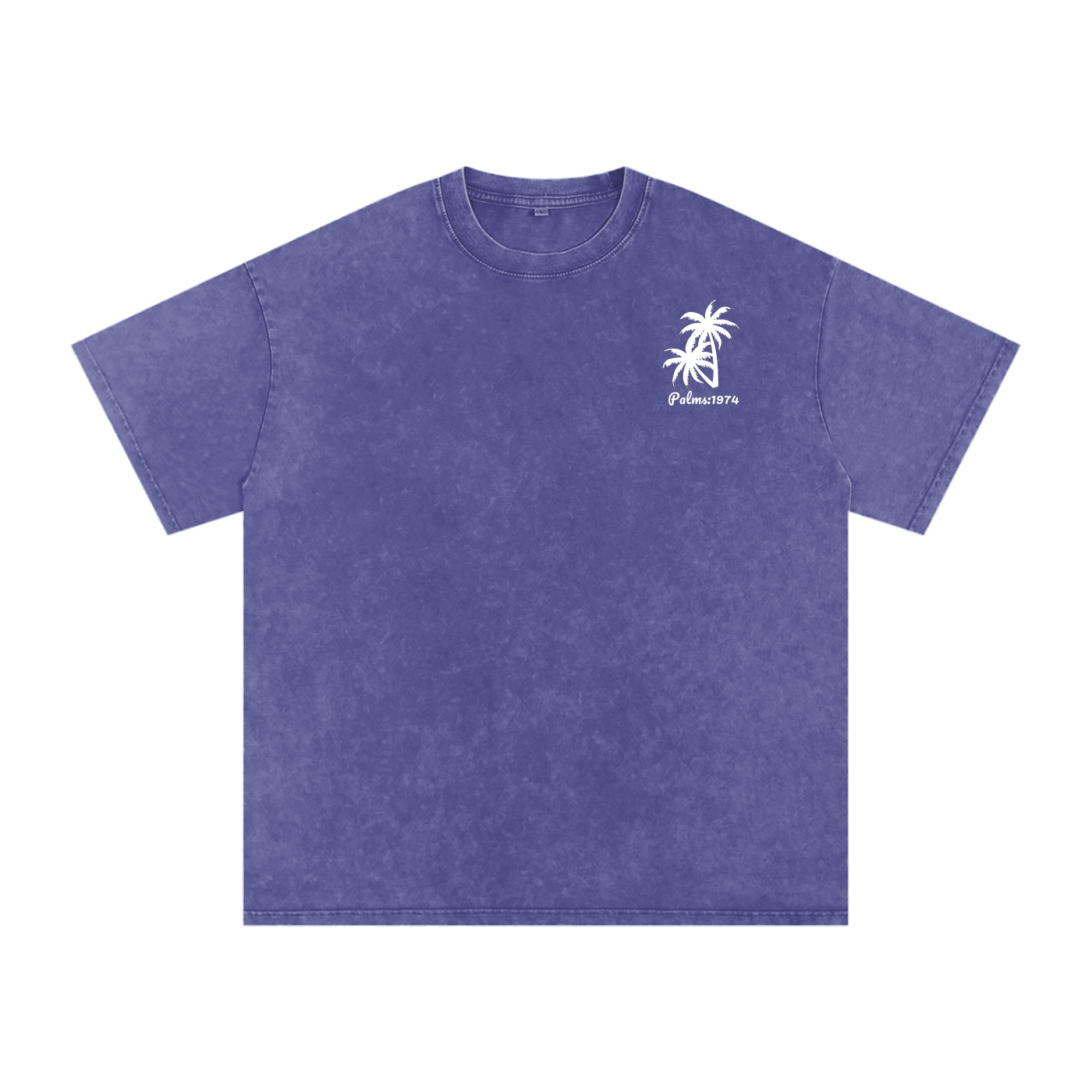Palms Acid Wash Oversize T-Shirt