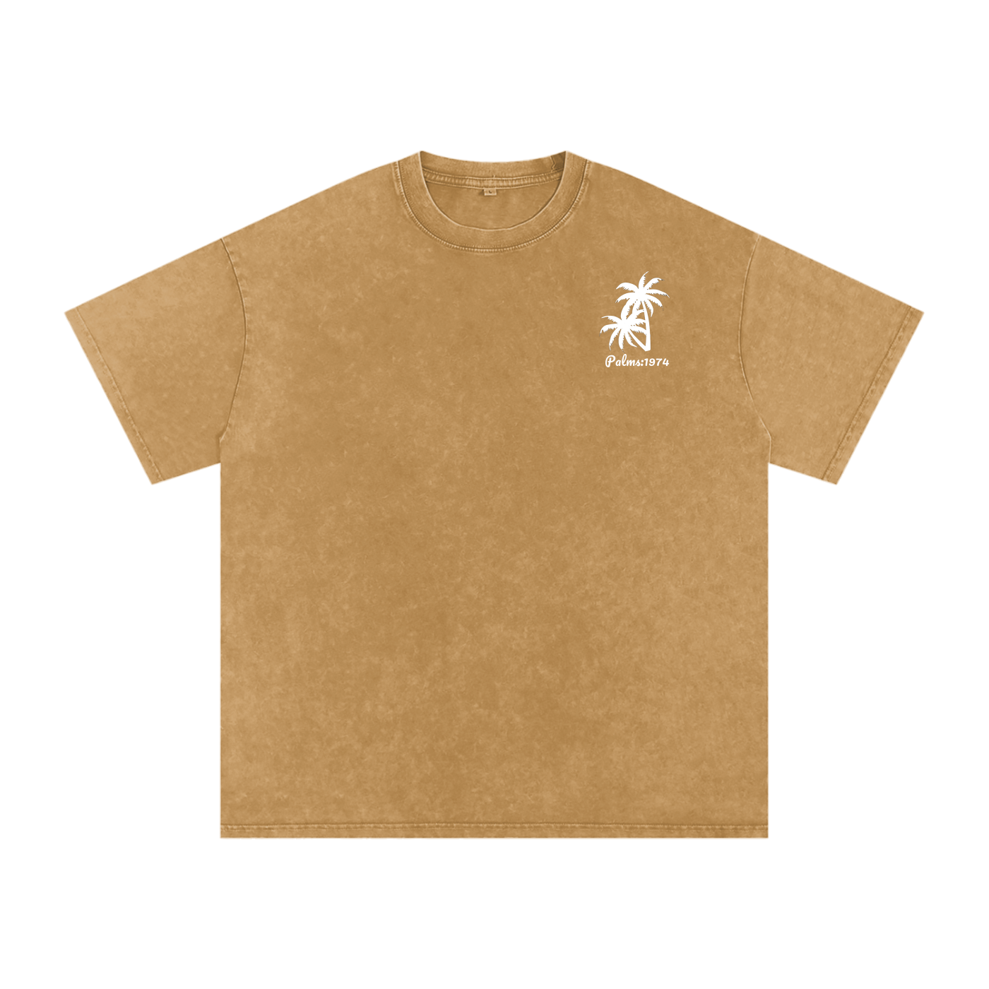 Palms Acid Wash Oversize T-Shirt