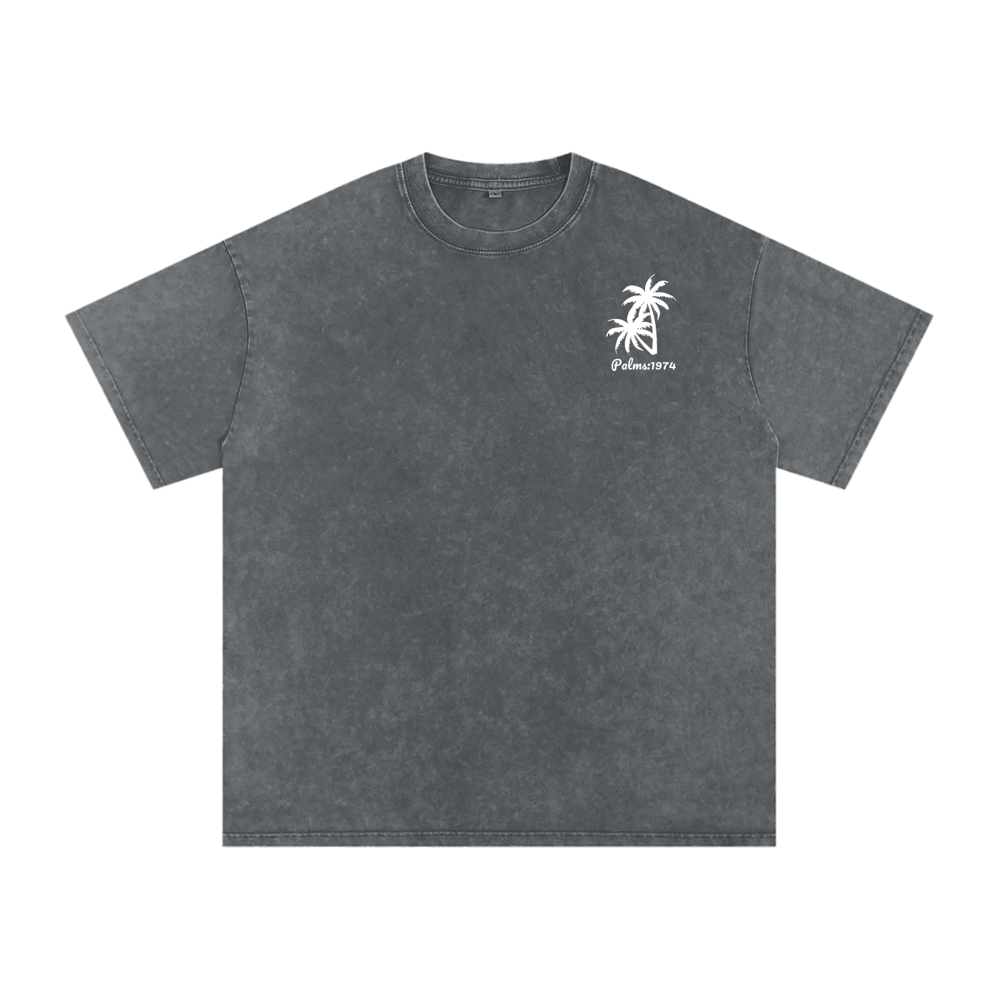Palms Acid Wash Oversize T-Shirt